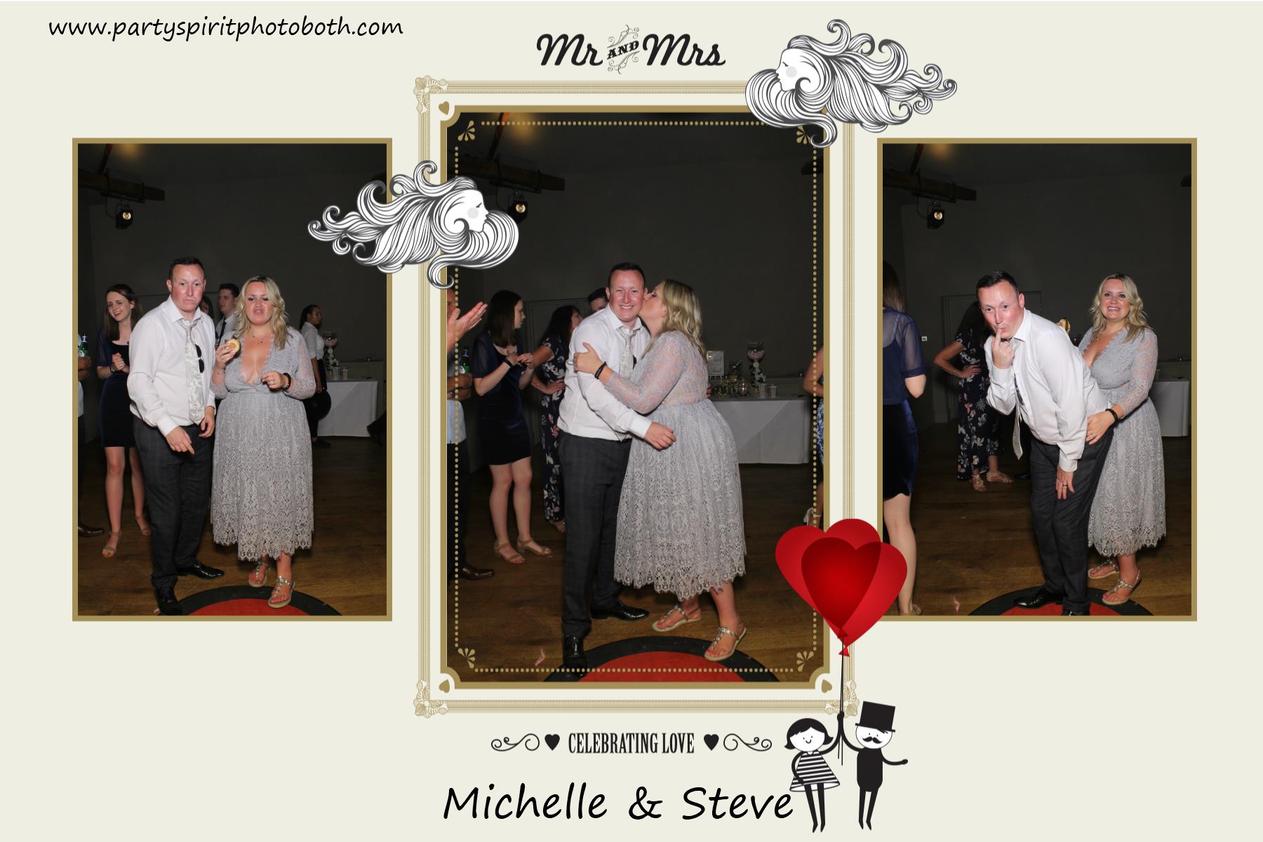 Michelle & Steve Wedding | View more photos from the event at gallery.partyspiritphotobooth.com/u/PartySpiritPhotoBooth/Michelle-Steve-Wedding